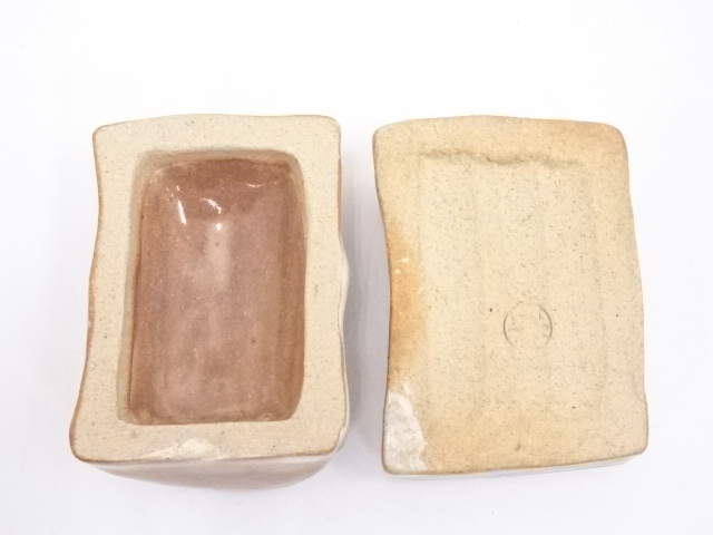 ♦古美術品 作家物 萩焼？茶道具 抹茶盌 アンティーク 骨董品 コレクション ♢古美術品 作家物 萩焼？茶道具 抹茶盌 アンティーク 骨董品